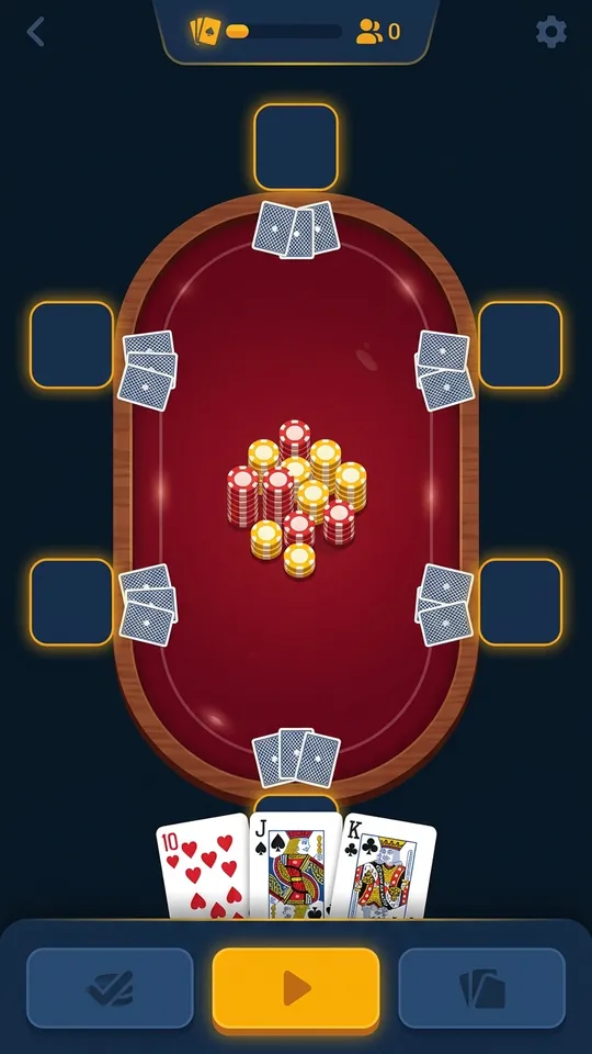 Teen Patti screen in the Master Game app