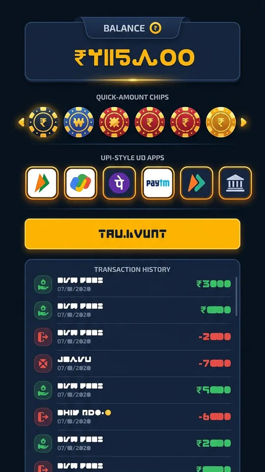 Wallet with UPI